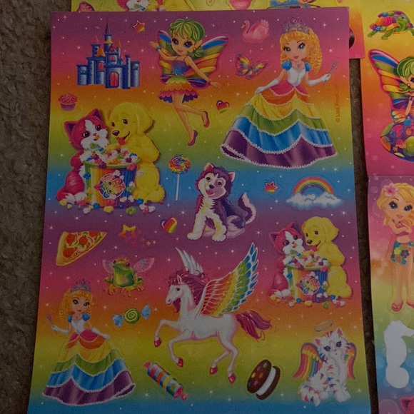 VNTG Lisa Frank “Cassandra” Jewelry Box With Accessories!!! - Picture 8 of 11